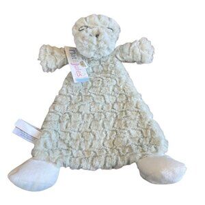 DEMDACO Arnie Alligator Mint Green Children's Plush Rattle Blankie